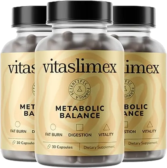 Vitaslimex Metabolic Balance Capsules, trois flacons de 30 capsules